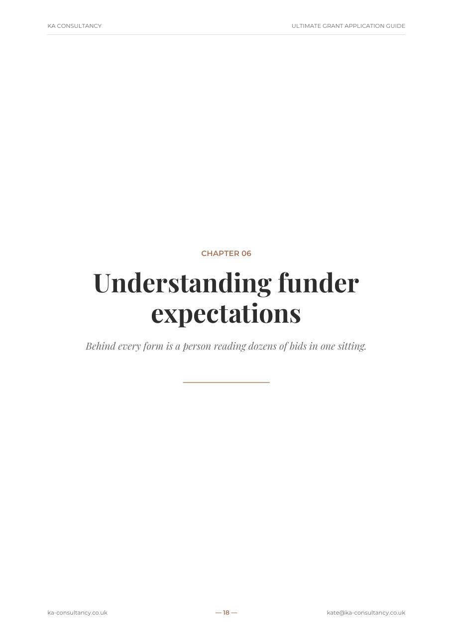 Preview page 3 of Ultimate Grant Application Guide